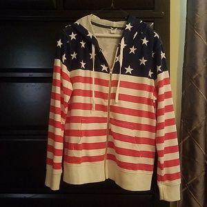 Old navy patriotic style hoodie